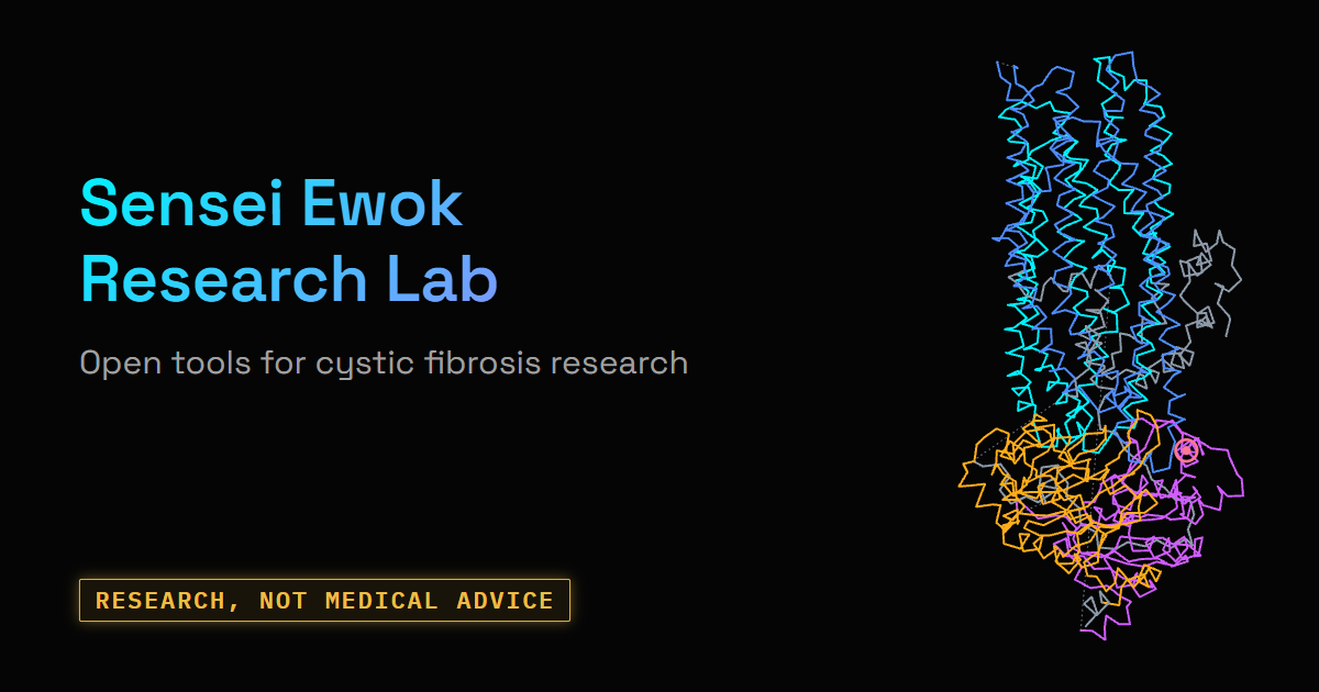 Sensei Ewok Research Lab: open tools for cystic fibrosis research